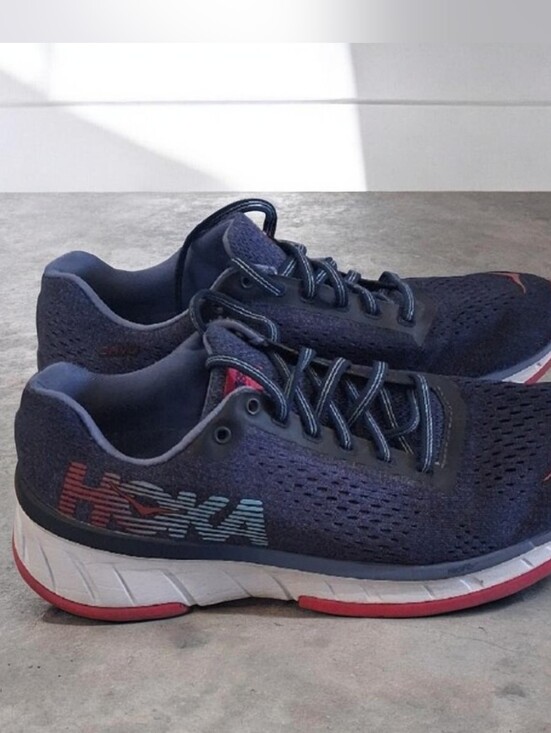 Hoka Shoes - Hoka One One Cavu Womens Size 7 Sneakers blue/pink